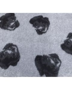 Vet Bed Labrador - Schwarz - Kopf - Gummi Anti Rütsch 