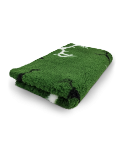 Vet Bed Jagdsaison - Grün, Schwarz und Weiß – Anti Rutsch Hundematte