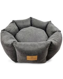 Topmast Dierenmand ComfyNest - 62 cm - Antraciet - Polyester Velours