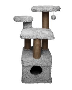 Topmast Krabpaal Fluffy Langhaar - Isola - Grijs