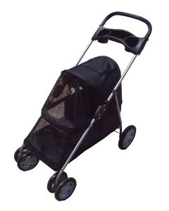 Topmast Hondenbuggy Swift - Zwart - 4 Wielen