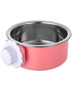 Topmast Hundefutternapf - Edelstahl - Pink