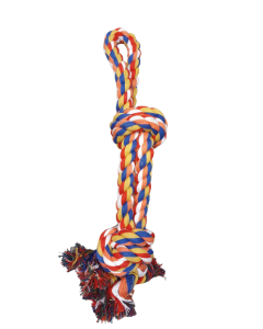 Kauwkatoen knoop dubbel XLarge 40 cm