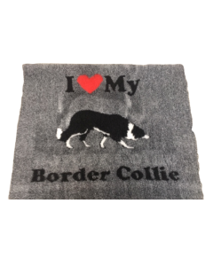 Vet Bed - I Love My Border collie - Gummi Anti - Rütsch