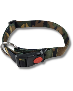 Nylon Halsband Tarnung - Camo Linie - Einstellbar