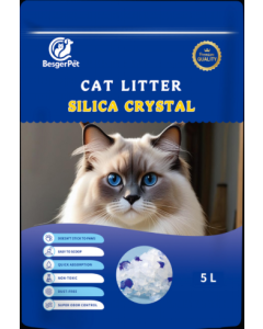 Besger Pet Kattenbakvulling Silica 5 liter - Super Absorberend & 99% stofvrij