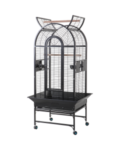 STRONG Papageienkäfig Coco - Anthrazit - 66 x 56 x 160 cm