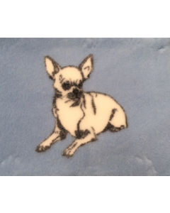 Vet Bed - Blau - Chihuahua - Gummi Anti Rütsch