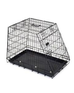 Bench Zwart Schuine Zijde 94x58x66 cm