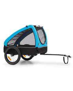 TOPMAST SHUTTLE Hondenfietskar - SmartSpace  - <45 kg - Zwart Blauw - 54 x 58 x 86 cm