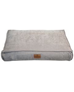 Topmast Hondenkussen - Velours Soft Serie - Zilvergrijs