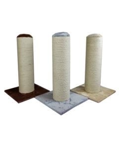 Topmast Krabpaal Big Pole 15cm dik - Beige - 50 x 50 x 72cm
