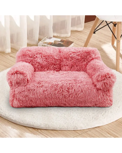 Topmast Fluffy Sofa - Roze - 66 x 48 x 33 cm