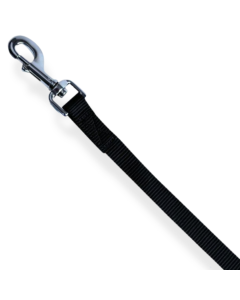 Topmast Hundeleine – Robustes Nylon – Starker Musketenverschluss – Schwarz
