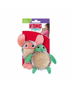 KONG Cat Tropics Pals 2Pack-15x14x3cm