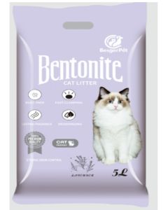 Besger Pet Kattenbakvulling Bentoniet Lavendel 10 liter - Super Absorberend & Stofarm