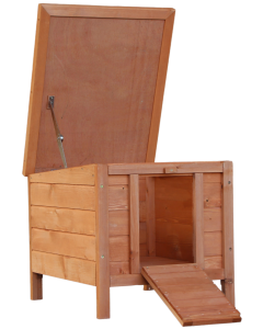 Topmast Kaninchenstall Little - 41 x 51 x 46 cm - Für Draußen - Holz