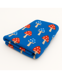 Vet Bed Mushroom Blue  - Antislip Hondenmat