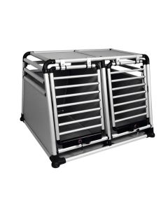 Topmast Aluminium TravelBox Superior - Dubbel - Met Gasveer en Slot - Large