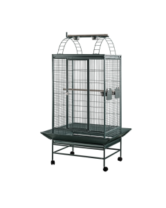 STRONG Papageienkäfig Brücke - Anthrazit - 76 x 61 x 178 cm
