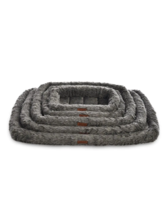 Topmast Käfigmatte Langhaar Fleece - Anthrazit