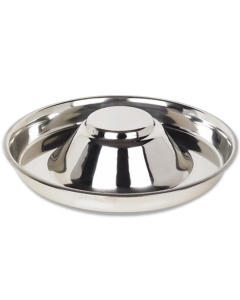 Puppytrog - Voerring RVS