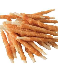 Rawhide met kip 13 cm - 400 Gram