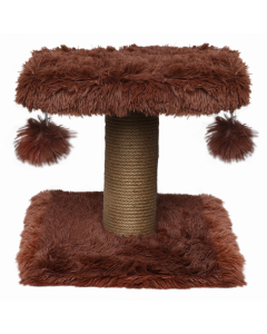 Topmast Krabpaal Fluffy Langhaar - Nairobi - Bruin