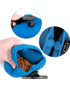 Silicone rubber Beloningstasje voor Snacks en Traktaties - Blauw