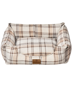 Topmast Hondenmand Iselle - Luxe Uitvoering - Tartan Beige