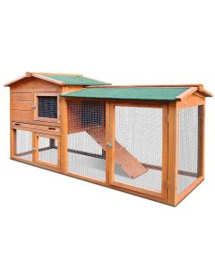 Aanbieding | Konijnenhok WOODLAND Landscape 115 * 78 * 113 cm