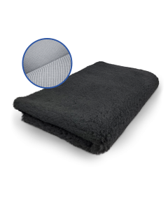 Vetbed PROF Zwart Effen - Antislip Hondenmat - Extra Dik - 30 MM