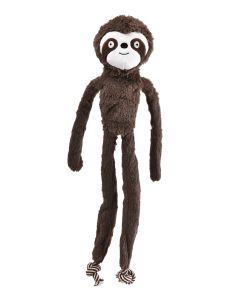 Topmast Luiaard Marc - Pluche Hondenspeelgoed - 51 x 5 cm