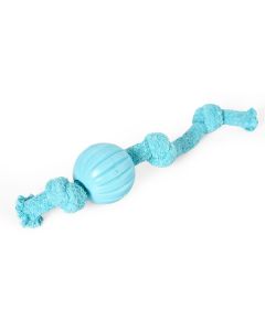 Topmast Knots - Flosstouw met Bal - Blauw - 8 x 47 cm