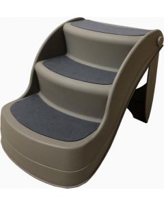 RETOUR - Topmast Hondentrap Fold - Banksteltrapje - 49 x 38 x 38 cm - Grijs
