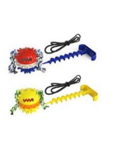 Topmast Hundespielzeug-Kordelzug mit Snack-Dispenser