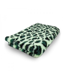 Vet Bed - Leopard Grün - Gummi Anti Rütsch - 100 x 75 cm