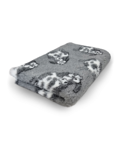 Vet Bed Farm Animals - Woolly Cow - Antislip Hondenmat - Grijs