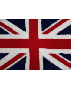 Vet Bed Engelse vlag latex anti-slip 150x100cm