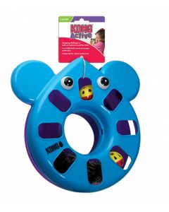 Kong Cat Puzzle Toy Maus Blau