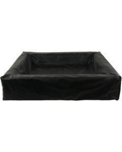 Topmast Hondenmand - Waterproof Loungebed - Zwart Polyester