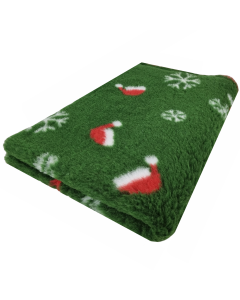 Vet Bed Santa Hats - Antislip Hondenmat - Groen
