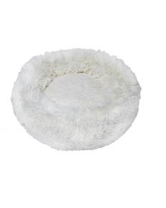 Topmast Supersoft Fluffy Donut - Wit - Made in Europe
