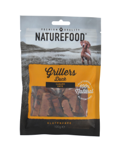 Naturefood Grillers - Eend - 100% Natuurlijke Hondensnacks