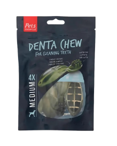 Pets Unlimited Denta Chew - Kip en Aardappel - 8 Stuks - 100% Glutenvrij - S