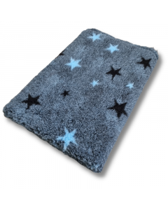 Vet Bed - Starry Night - Blau - Gummi Anti Rütsch - Hundematte